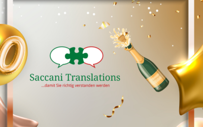 Lasst die Korken knallen: Saccani Translations wird 10!