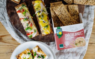 Nachhaltig vom Saatgut bis zum letzten Bissen: die Snacks der Bohlsener Mühle